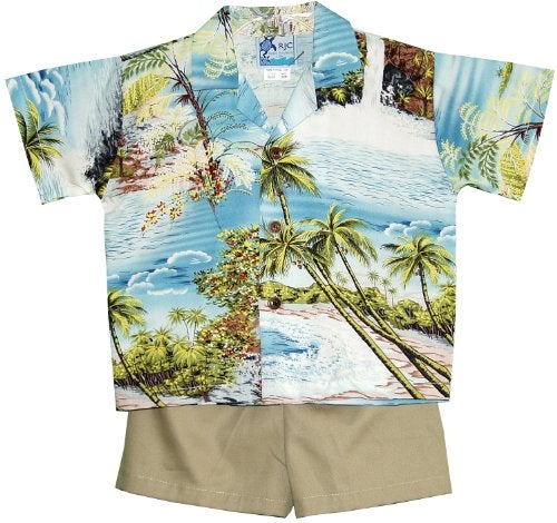 RJC Boys Paradise Island Surf 2pc Set Blue 18 Months - Image 4