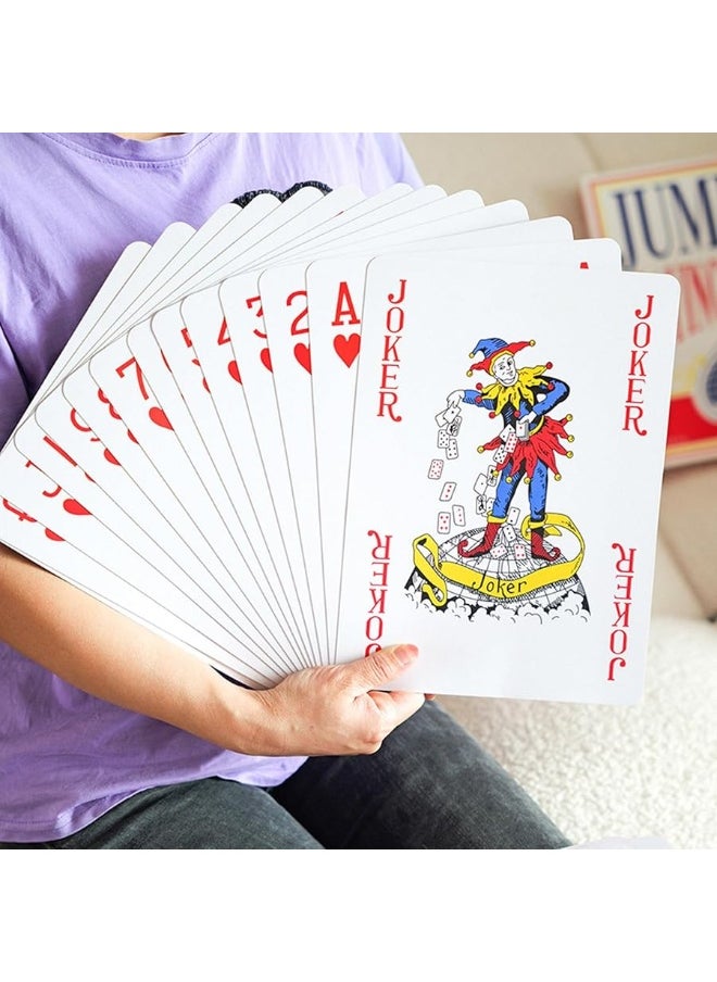 Warmtree - Warmtree 5X7 Jumbo Playing Cards Giant Deck Poker - Image 1