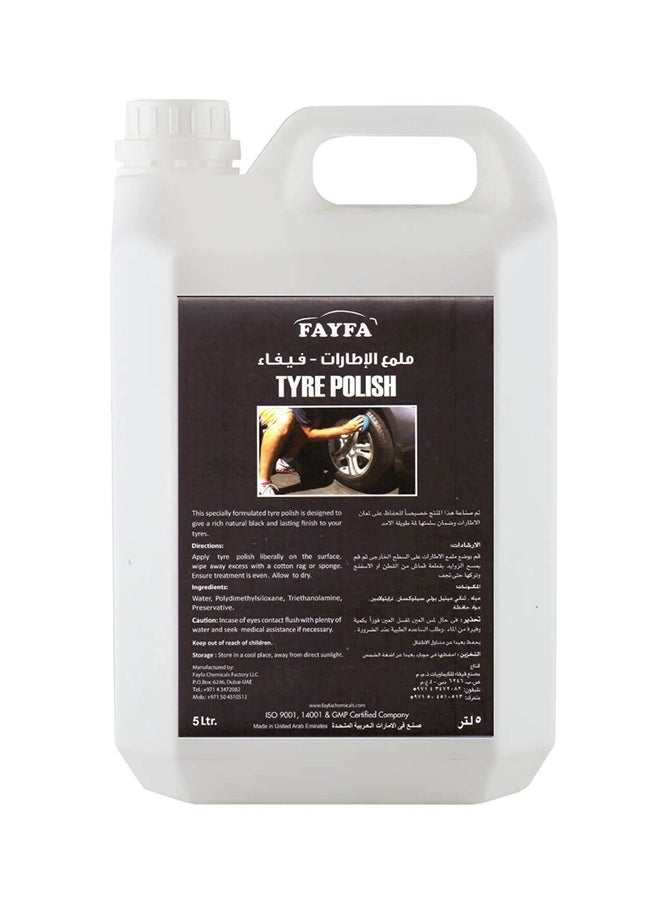 FAYFA - Tyre Polish 5L - Image 1