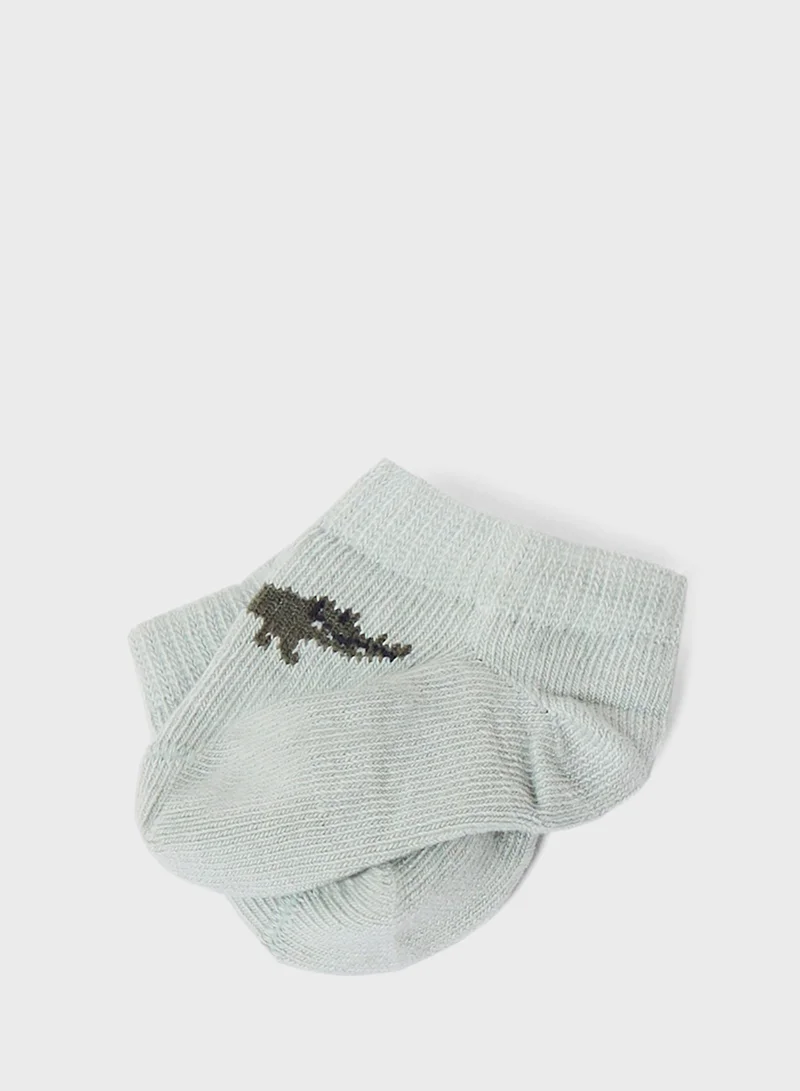 H&M 4-Pack Shaftless Socks