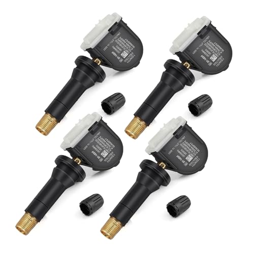 Yikesai TPMS Sensor GM, 4pcs 315Mhz Tire Pressure Monitoring Sensor Replacement for Chevy Silverado GMC Buick Cadillac Hummer Pontiac SAAB Saturn - Replaces# 13598771 13598772 13586335 13581558 - Image 1
