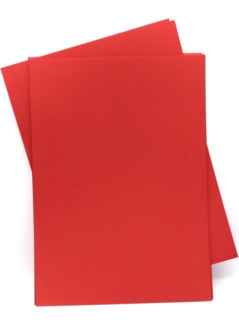 120 GSM Red Paper A4 30 Sheets, for Invitation Card wedding card craft making cardstock red color paper card stock
