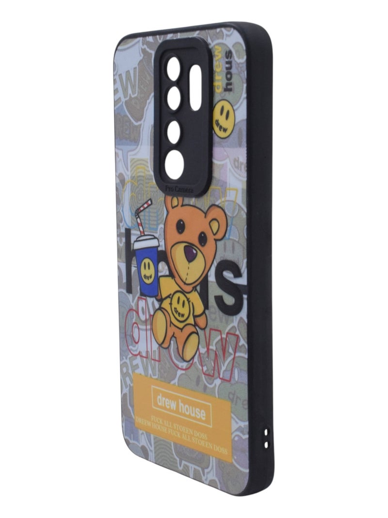 drew Plastic Back Cover For Xiaomi Redmi Note 8 Pro - Multicolour - Image 3