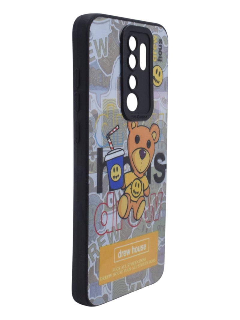 drew Plastic Back Cover For Xiaomi Redmi Note 8 Pro - Multicolour - Image 2