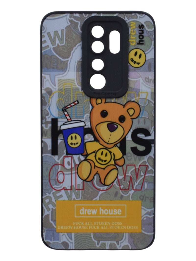 drew Plastic Back Cover For Xiaomi Redmi Note 8 Pro - Multicolour - Image 1