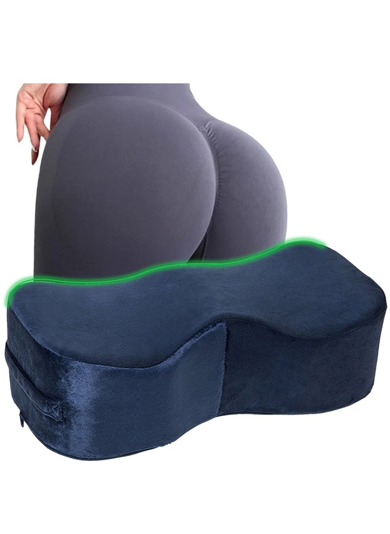 XiuWoo Portable BBL Pillow, Seat Pillows, Brazilian Seat Lift Pillows Post Surgery Recovery, Buttocks Support Cushions, Seat Cushion Pillow, Hip Raise Pillow, Leg Support for Car Office Computer Chair  - Image 1