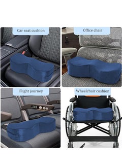 XiuWoo Portable BBL Pillow, Seat Pillows, Brazilian Seat Lift Pillows Post Surgery Recovery, Buttocks Support Cushions, Seat Cushion Pillow, Hip Raise Pillow, Leg Support for Car Office Computer Chair  - Image 2