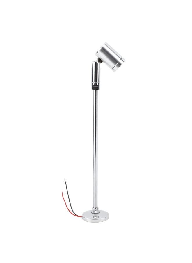 NIBEMINENT - LED Mini Spotlight Jewelry Showcase Display Lights DC12V Upright Mini Display Cabinet Light Eye Care Stable Heat Dissipation Silver Natural Light - Image 1