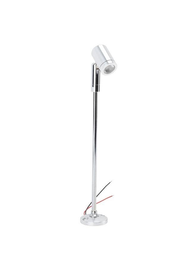 NIBEMINENT - LED Mini Spotlight Jewelry Showcase Display Lights DC12V Upright Mini Display Cabinet Light Eye Care Stable Heat Dissipation Silver Natural Light - Image 1