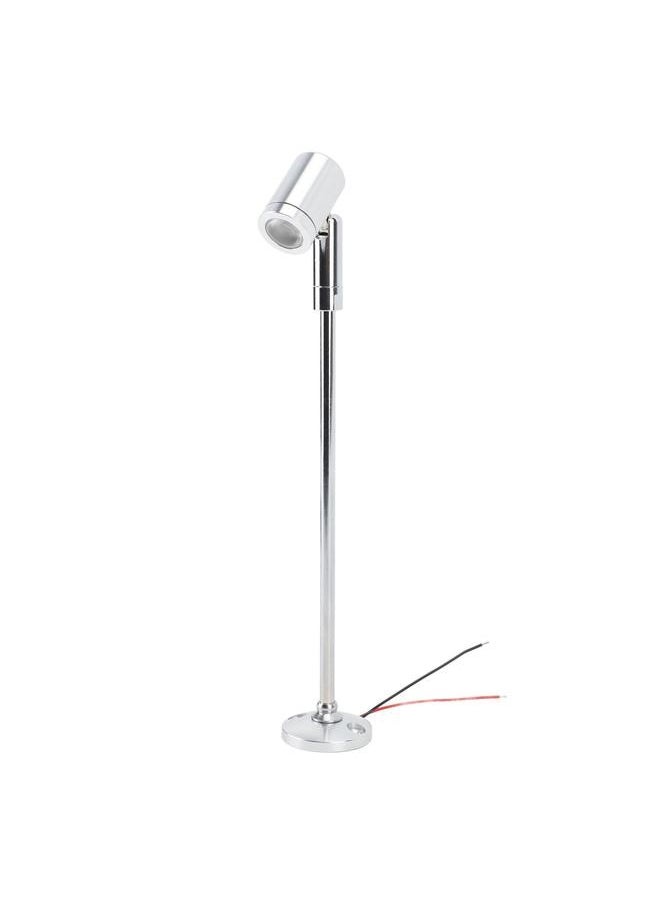 NIBEMINENT - LED Mini Spotlight Jewelry Showcase Display Lights DC12V Upright Mini Display Cabinet Light Eye Care Stable Heat Dissipation Silver Natural Light - Image 1
