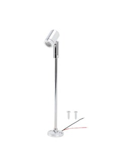 LED Mini Spotlight Jewelry Showcase Display Lights DC12V Upright Mini Display Cabinet Light Eye Care Stable Heat Dissipation Silver Natural Light