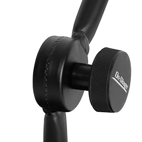 OnStage On-Stage DS300B Posi-Lok 7" Mini Desktop Microphone Boom Stand,Black - Image 2
