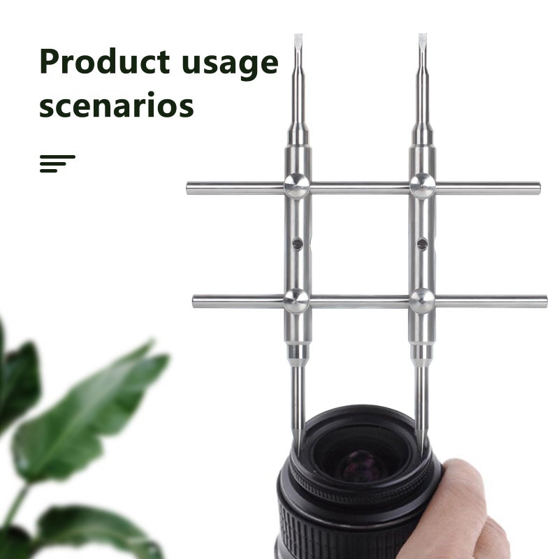 eTone Spanner Wrench Tool for SLR DSLR Large Format Camera Lens Repair Opening Retaining Ring Remover - Image 2