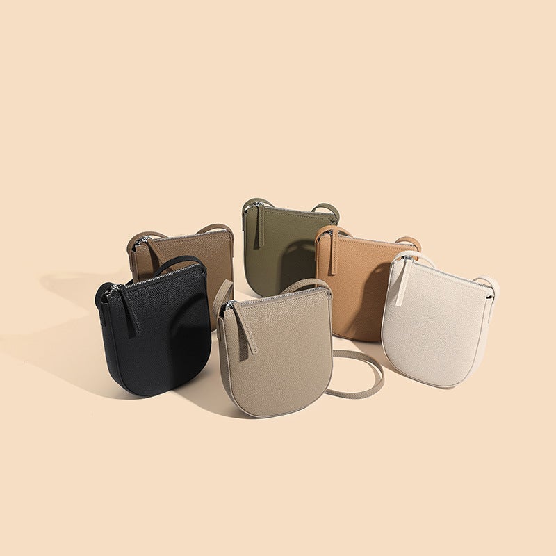 Genuine Leather Mobile Phone Bag for Women 2025 New Crossbody Bag for Women Fashion Versatile Mini Cowhide Shoulder Bag Coin Small Bag - Image 4