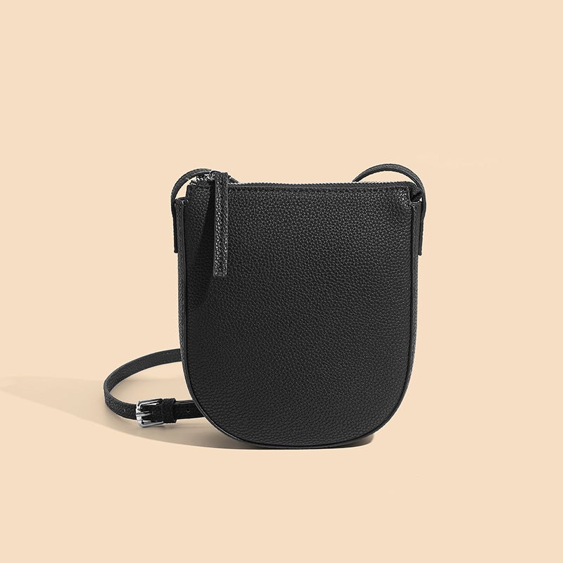 Genuine Leather Mobile Phone Bag for Women 2025 New Crossbody Bag for Women Fashion Versatile Mini Cowhide Shoulder Bag Coin Small Bag - Image 1