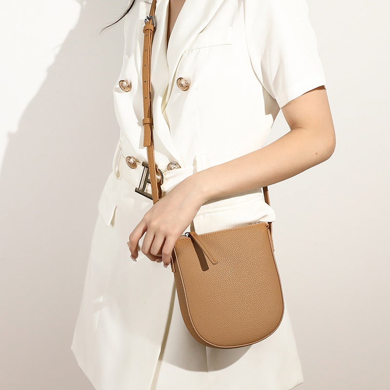 Genuine Leather Mobile Phone Bag for Women 2025 New Crossbody Bag for Women Fashion Versatile Mini Cowhide Shoulder Bag Coin Small Bag - Image 5
