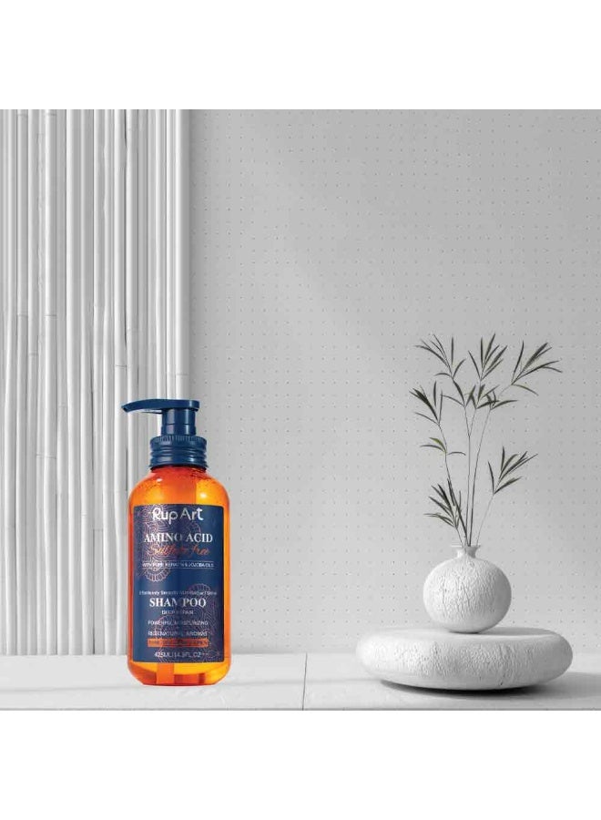 Rup Art Transform Your Hair Today With Rup Art Shampoo Our Powerful Formula Features Ingredients Like Jojoba Oil Amino Acids And Pure Keratin To Repair Even The Most Damaged Locks Enjoy A Professional Spa Treatment At Home Sulfatefree Long Lasting Fragrance 425 ml - Image 2
