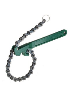 Digital Craft Digital Craft 3 Item Combo 9 Inch MultiPurpose Motorcycle Car Engine Oil Filter Chain Wrench Spanner Removal Tool 225 Adjustable Wrench With Chain Wrench Mini Hammer Hand Brush  - Image 2