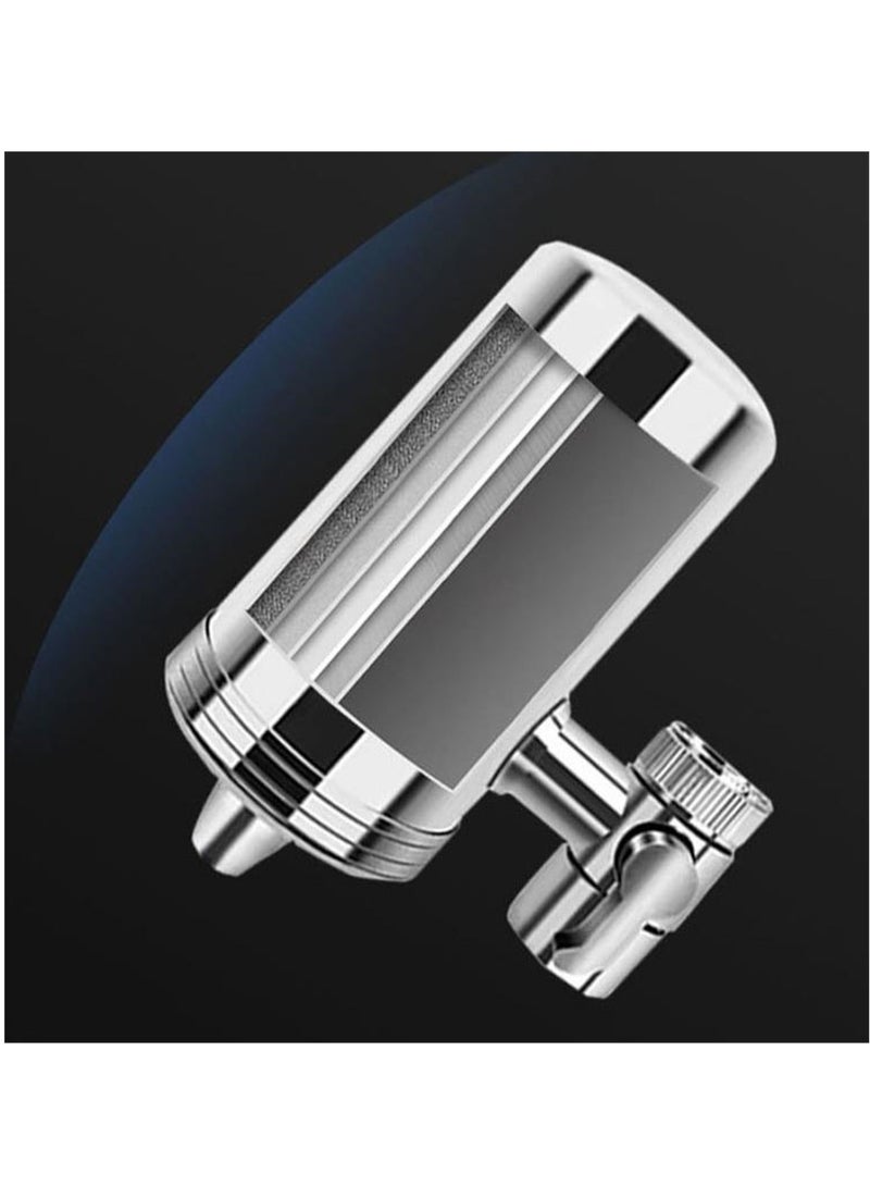 304 stainless steel faucet water purifier anti-scaling ceramic direct drinking ultrafiltration home kitchen ultrafiltration pre-filter contains two activated carbon filter elements - Image 4