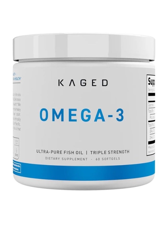 Omega 3 Fish Oil Supplements 60 Soft Gels