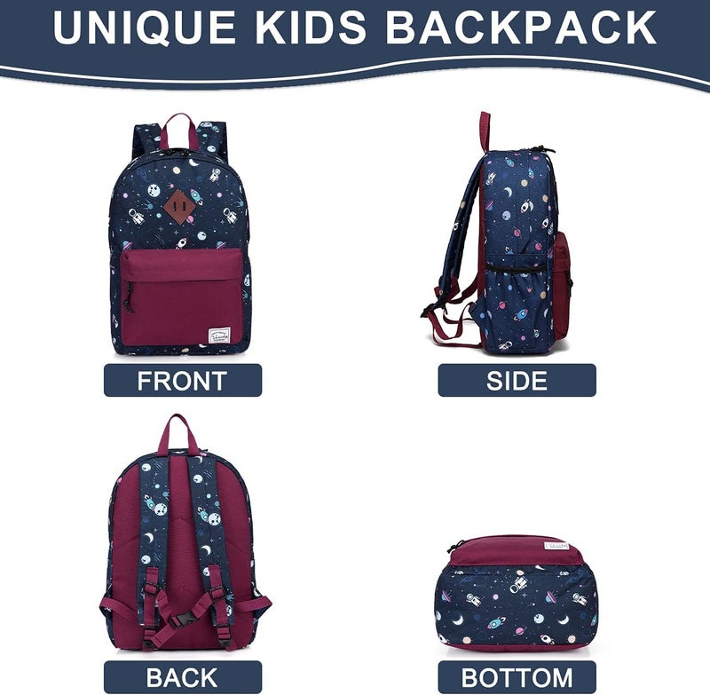 فاشي حقيبة مدرسية خفيفة الوزن للأولاد والبنات والأطفال الصغار وحقيبة ظهر لمرحلة ما قبل المدرسة - Image 5