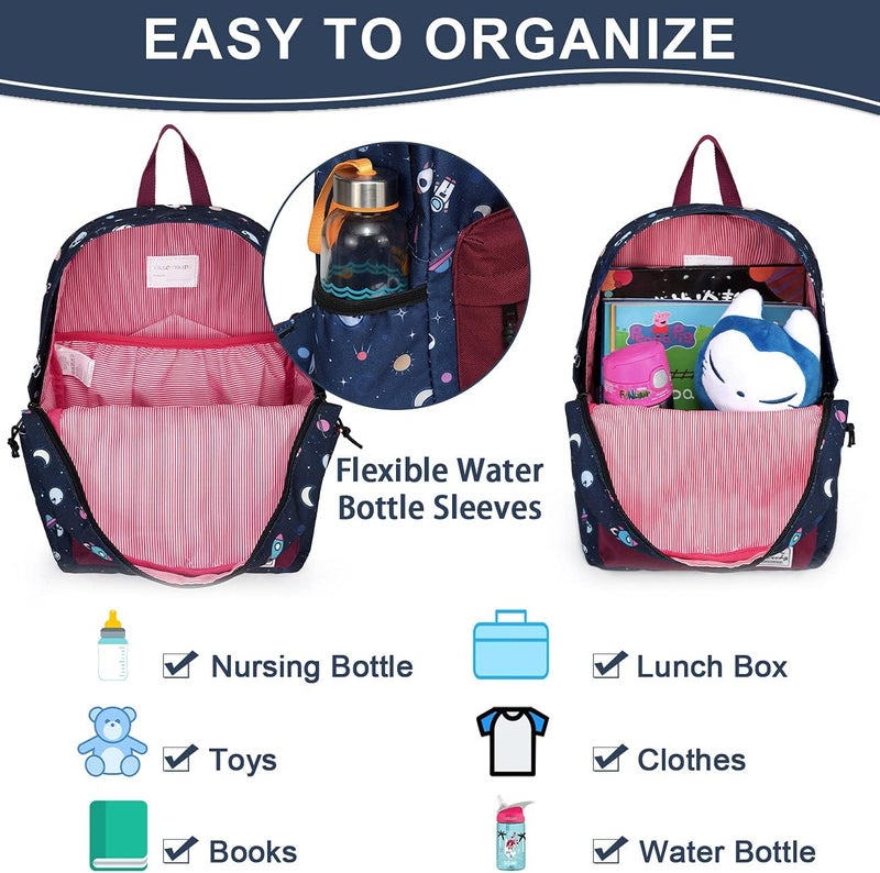 فاشي حقيبة مدرسية خفيفة الوزن للأولاد والبنات والأطفال الصغار وحقيبة ظهر لمرحلة ما قبل المدرسة - Image 3