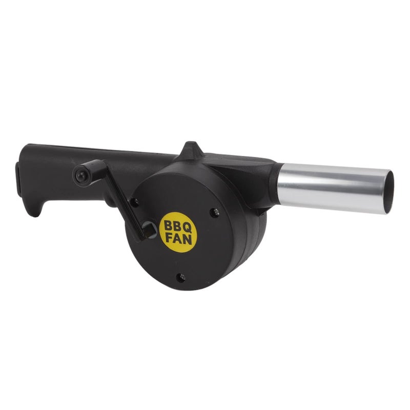 Portable Mini BBQ Air Blower High Temperature Handheld for Camping Picnic Black - Image 2
