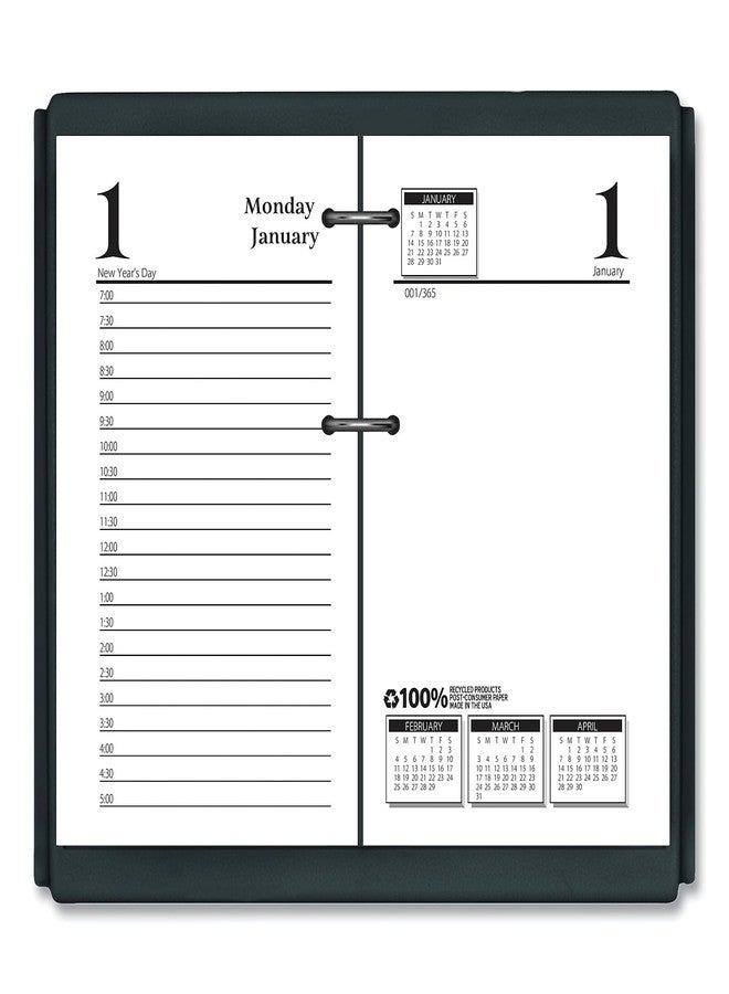 House of Doolittle 2024 Desk Calendar Refill, Daily, Economy, Fits #17 Base, 3.5 x 6 Inches, January - December (HOD4717-24)