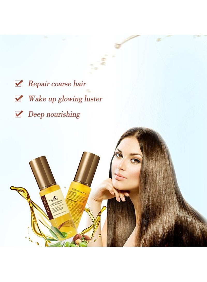 Karseell Moroccan Argan Oil for Hair Healing Cold Pressed Weightless Argan Oil Hair Serum for Dry Damaged Hair 50ml - Image 4