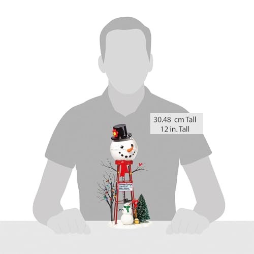 Department 56 Accessories for Villages Snowman Watertower Figurine Accessory , 12 Inch - Image 4