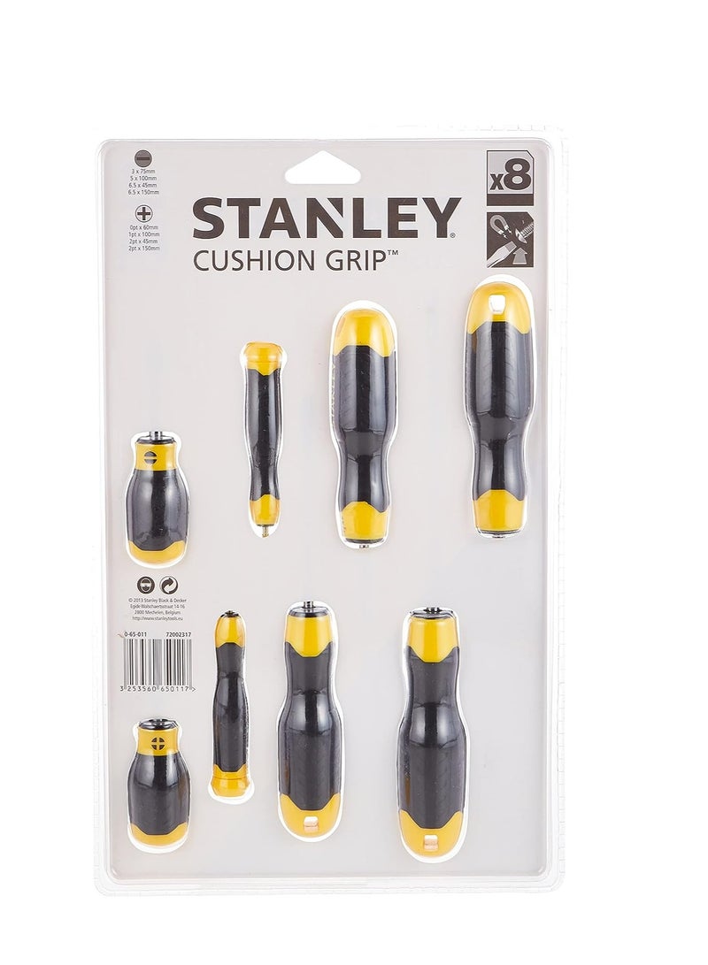 Stanley Cushion Grip  Screwdriver For Each Screw Type  - Image 2
