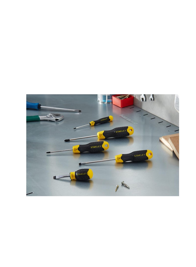 Stanley Cushion Grip  Screwdriver For Each Screw Type  - Image 4