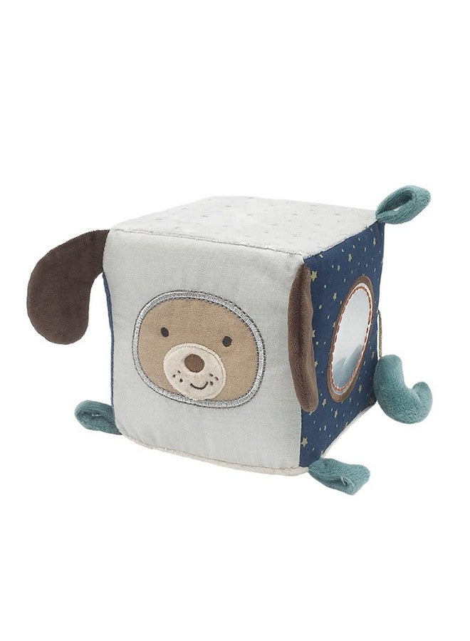 MON AMI Astro Dog Activity Cube for Toddlers - 5.5x5.5x5.5”, Montessori Toys for Babies & Toddlers, Sensory Interactive Learning Toys - Image 1
