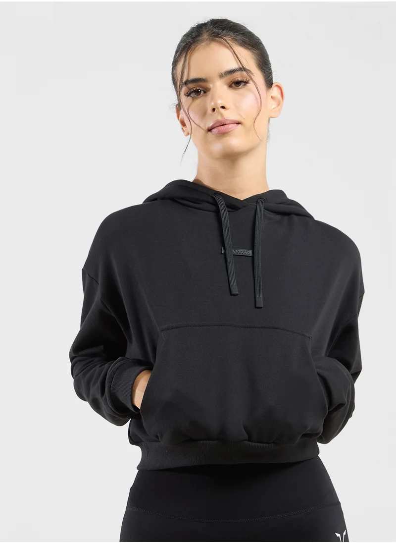 سكوات وولف Oversized Graphic Hoodie