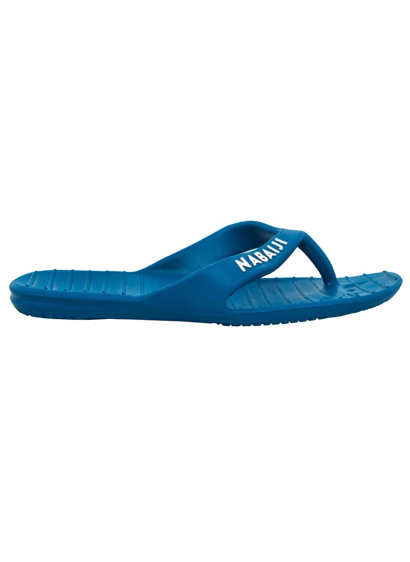 NABAIJI NABAIJI by DECATHLON, Women Pool Slippers/Flip Flop Tonga 100 Basic Comfortable & Non-Slip Blue  - Image 4