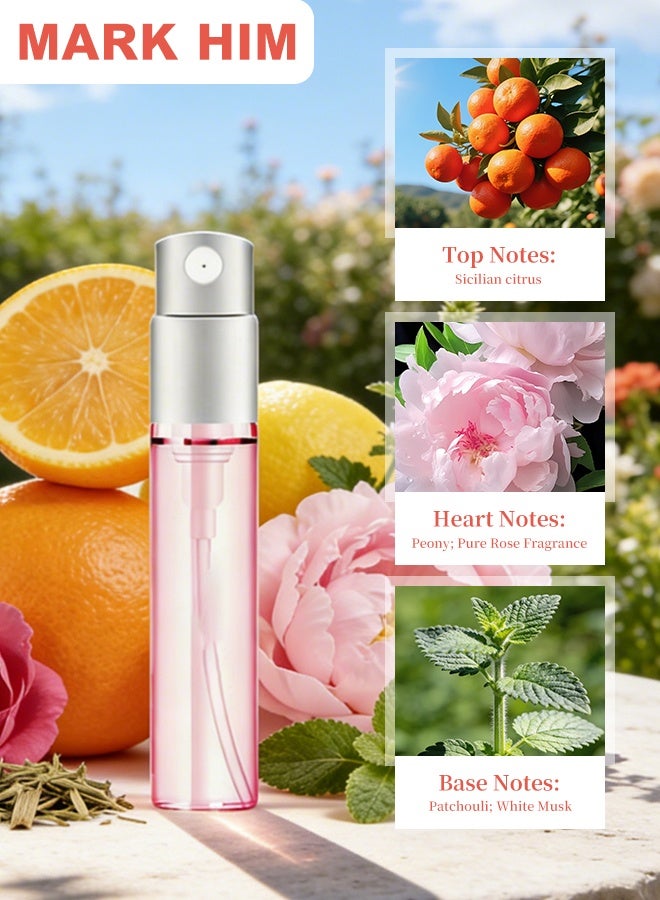 MARK HIM 5-Piece Mini Perfume Set, Luxury Eau de Parfum 3ml Each, Long-Lasting Fragrance Sampler for Men & Women, Travel Size Eau de Toilette Set - Image 4