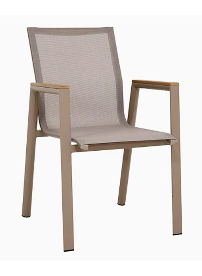 Broyhome Textilene fabric garden chair Garden dining chair| Furniture Patio chair| restaurant chair  - Image 1