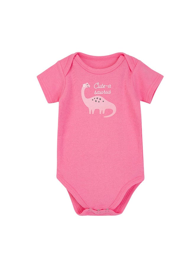 hudson baby Clothing Gift Set 8 Piece Girl Dino  - Image 5