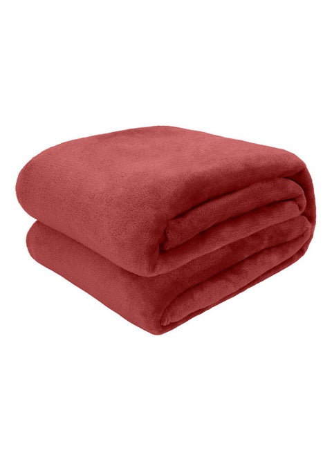 Flannel Fleece Single Size 160x220cm for All Season Fluffy Blanket Warm Bed Blanket Throw for Sofa & Bed Comfortable and Soft Blanket