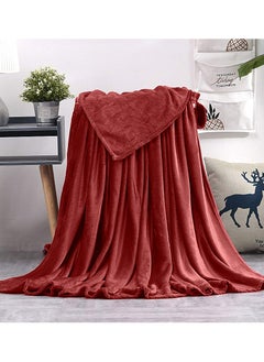 T G H Flannel Fleece Single Size 160x220cm for All Season Fluffy Blanket Warm Bed Blanket Throw for Sofa & Bed Comfortable and Soft Blanket  - Image 3