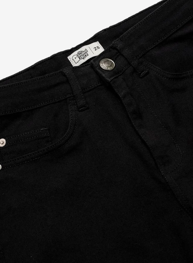 The Souled Store  Men Classic Black Straight Fit Jeans for Men | Best Price UAE