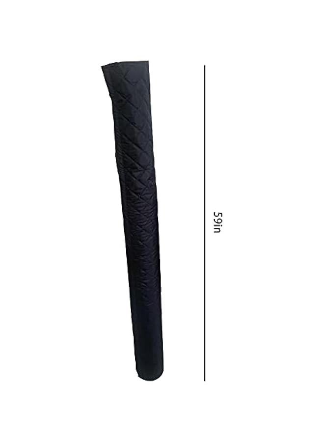 Hose Protective Dust Sleeve,Air Conditioner Hose, AC Hose Sleeve Air Conditioning Hose,Hose Protective Dust Sleeve Insulated AC Hose Exhaust Duct Vent,Easy Installation  - Image 2