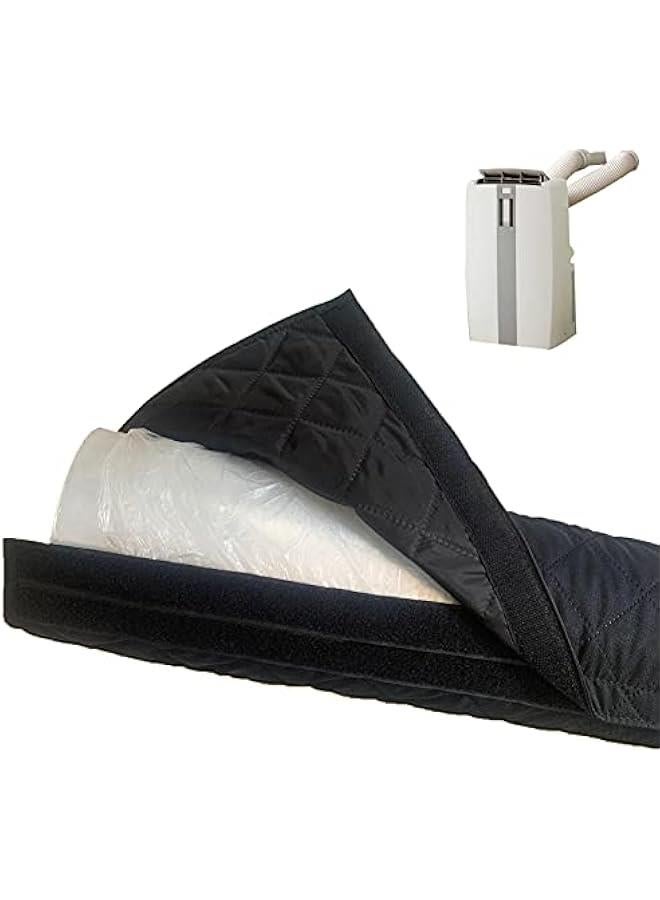 Hose Protective Dust Sleeve,Air Conditioner Hose, AC Hose Sleeve Air Conditioning Hose,Hose Protective Dust Sleeve Insulated AC Hose Exhaust Duct Vent,Easy Installation  - Image 1