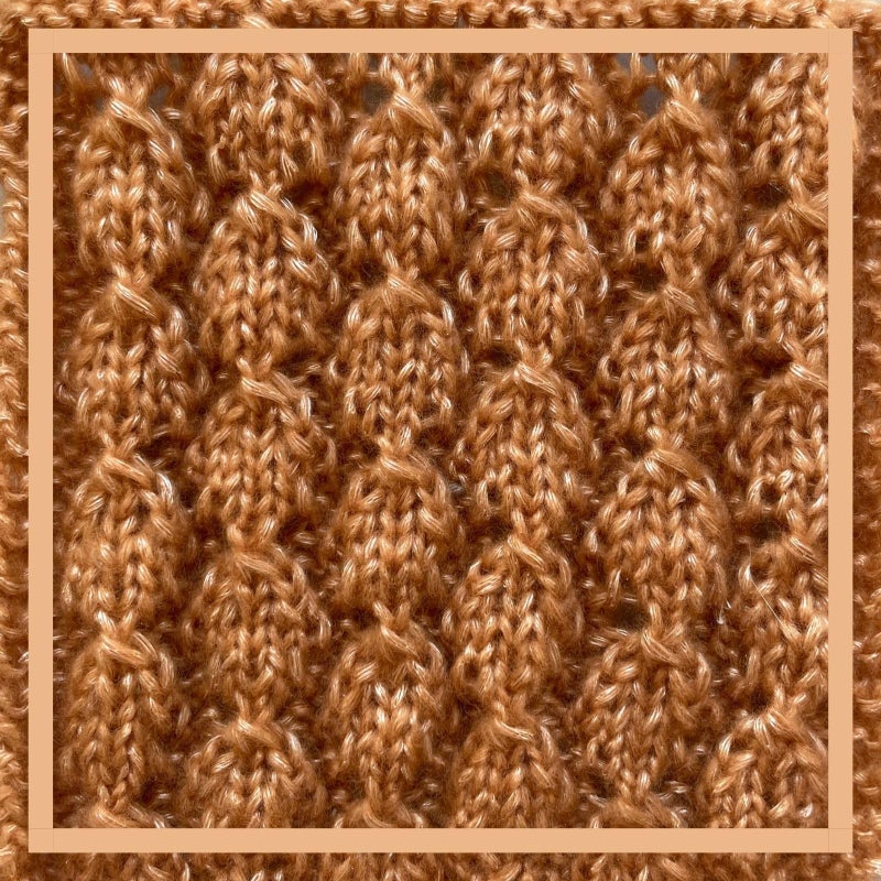 KnitPal Retro-Glam Gold Metallic Yarn for Crocheting, 4-Pack (1280Yds / 400G), Free Patterns - Sparkle Yarn for Knitting - 3 DK Light Worsted Weight - Rose Gold - Image 5