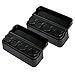 YOLCAR 2 Pack Coin Holder for Car Coin Organizer Portable Coin Storage Suitable for Most Car and Trucks Black - Image 2