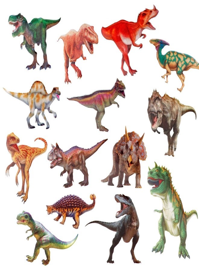 UPINS Dianosaur Stickers for Kids, 14 Different Sheets 200+ Counts 3D Puffy Stickers Craft Scrapbooking for Children Dinosaur Lovers - Image 3