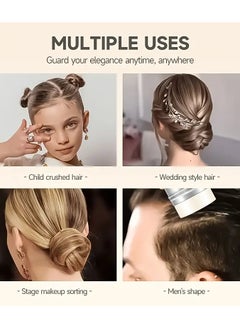 Rozino ROZINO Hair Wax Stick - 75g, Non-Greasy Formula with Coconut Oil for All Hair Types, Moisturizing & Styling  - Image 2
