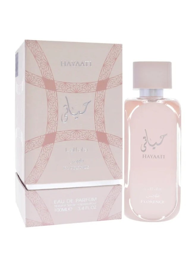Lattafa hayati Florence Eau de Parfum for Women - 100ml - by Lattafa - Image 4