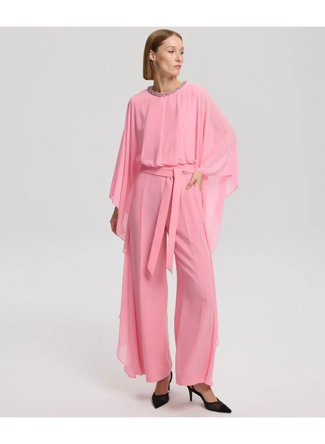 Relaxed Fit Embroidered Jumpsuit