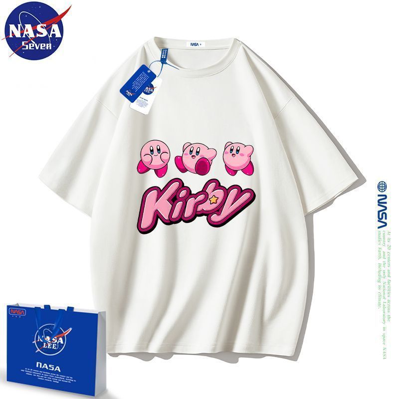 Cartoon Japanese Style Cute Star Kabi T-Shirt Summer Pure Cotton Short-Sleeved T-Shirt Loose Trendy Top For Men And Women Students - Image 1